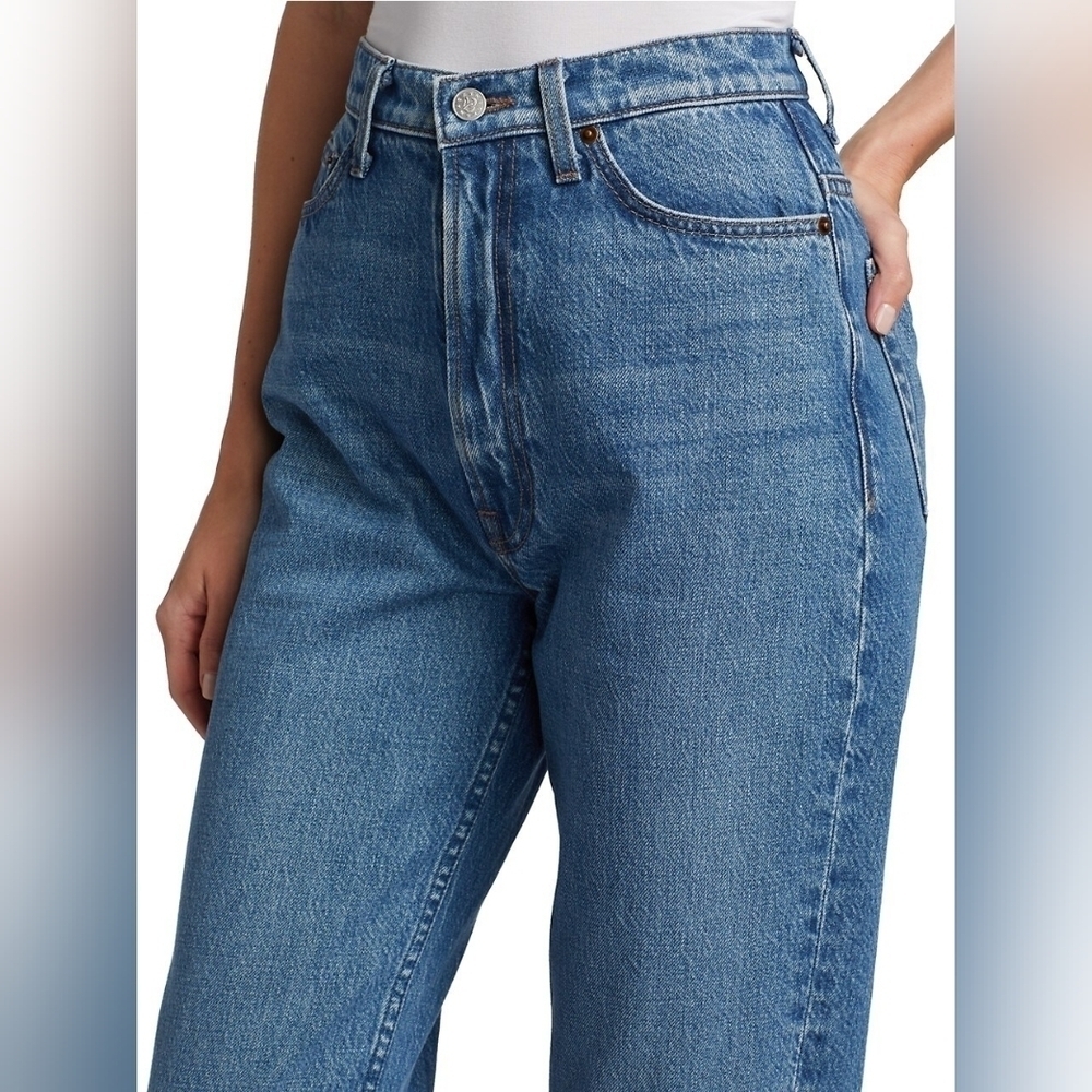NWT Anthropologie MOTHER Snacks High Waisted Twizzy Skimp Jeans Sz 25 - Picture 3 of 6